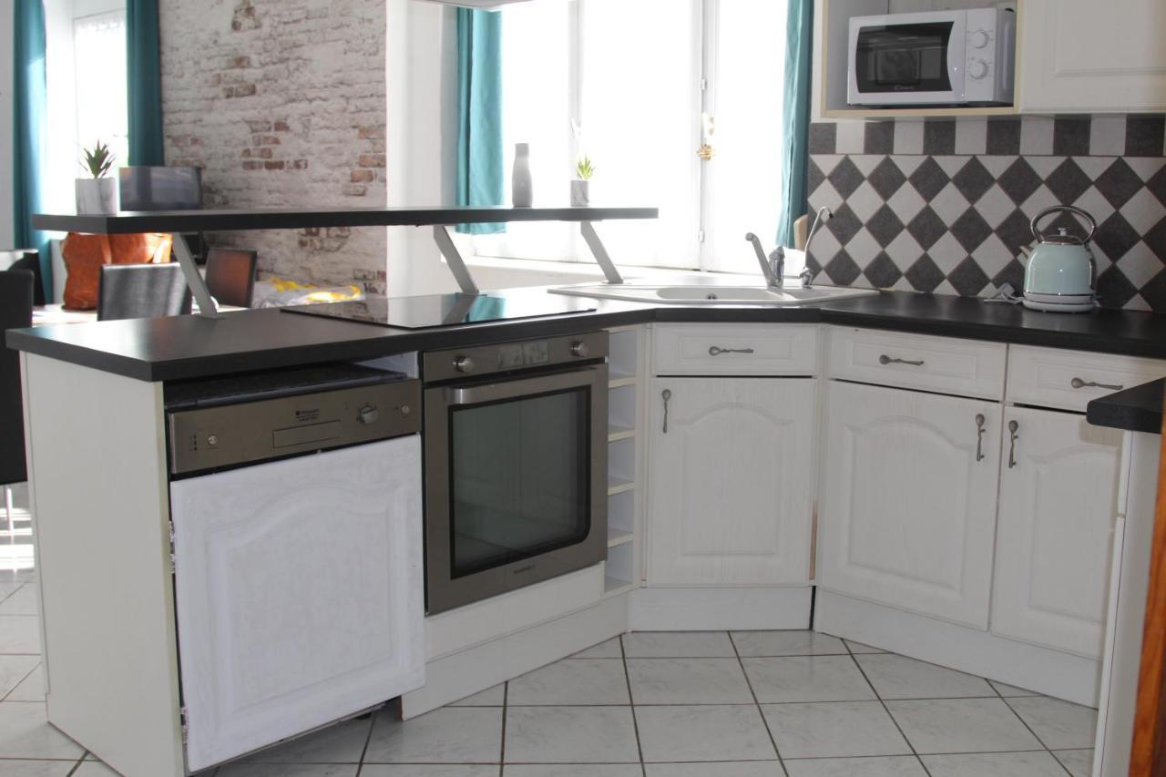 Appartement Duplex Avec Cour 10 Pers Berck Buitenkant foto